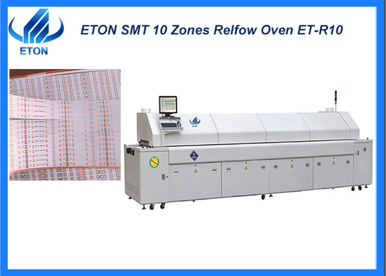 PID+SSR control 700M width conveyor belt reflow oven machine