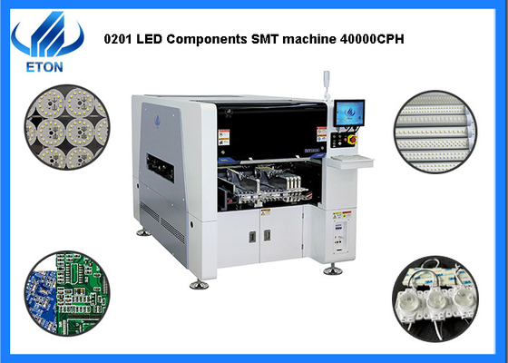 High Precision SMT Pick Place Machine Double Head Intelligent For LED Products