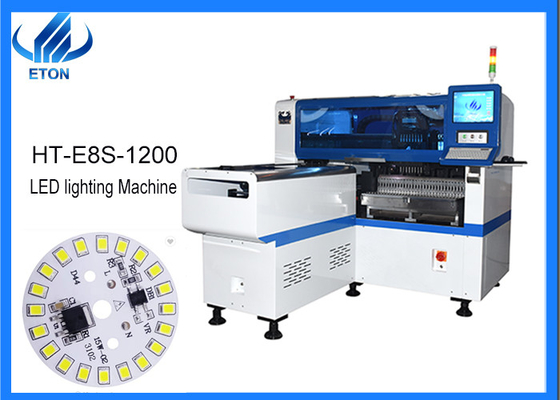 0.5 - 5mm PCB LED Bulb Making Machine With Dual Modules And Dual Systems