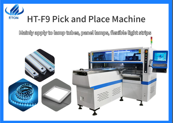 High Speed SMT LED Mounter 250000 CPH 68 Heads Dual Arm For Rigid PCB Strip Light