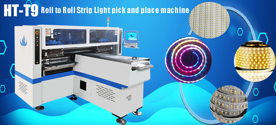 68 Heads LED Pick And Place Machine 250000CPH High Speed For Strip