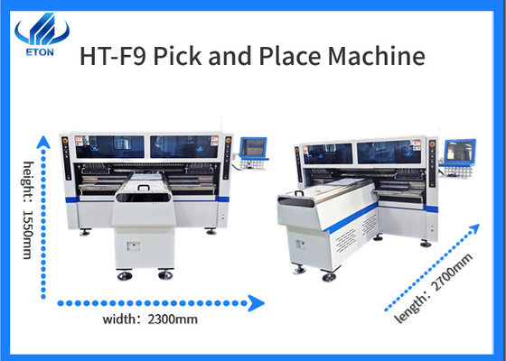 Dual Arm Magnetic Linear Motor SMT Mounter Machine For Strip Light / Panel Light / Tube