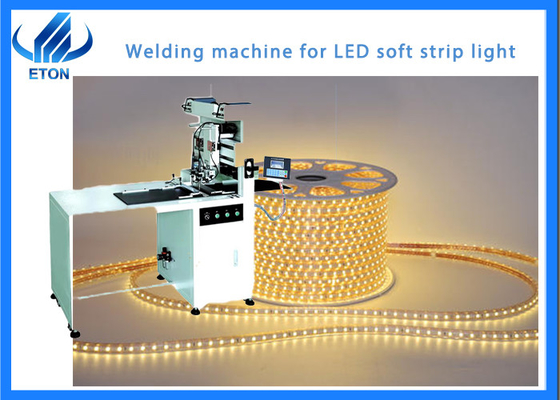 2 Iron Heads SMT Automatic Welding Machine For LED Soft Strip Light
