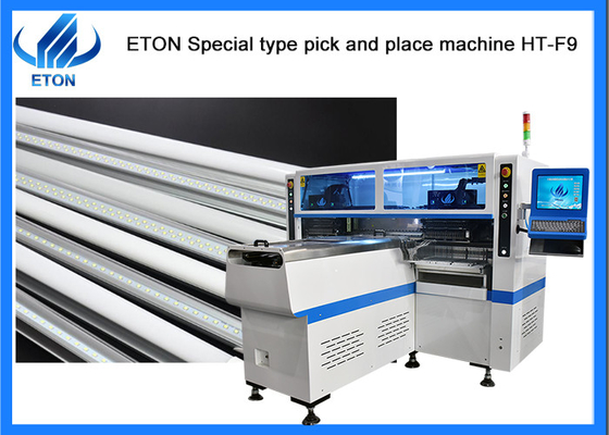 Dual-Arm SMT Pick And Place Machine 68 Heads For LED Tube Light / Strip Light