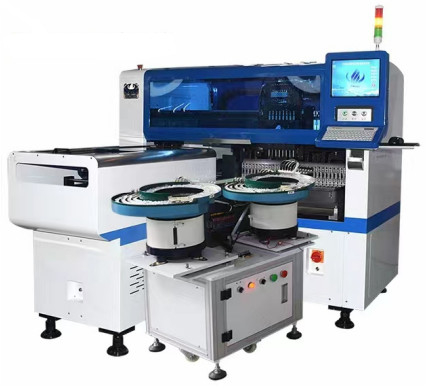 HT-E8S-600 SMT Mounting Machine 0402 - 17mm For LED / Capacitors / Resistors / IC