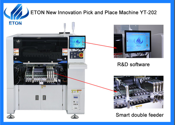 90000 CPH SMT Pick Place Machine For Min 0201 Power Driver LED PCBA Assembly