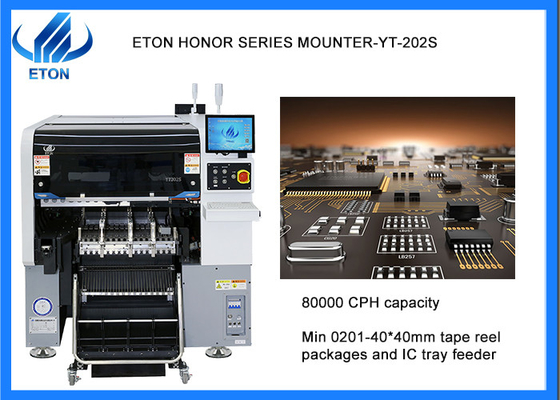 Electric LED Products SMT Mounter Double Module Head SMT Placement Machine