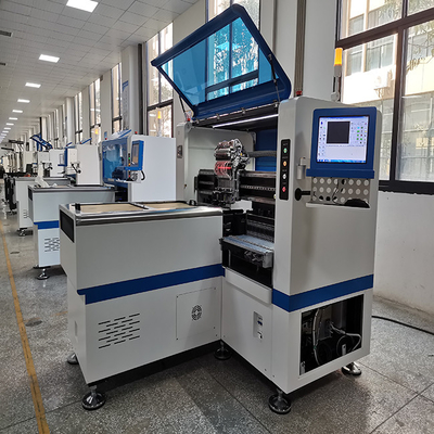 0402 SMT Mounting Machine 45000CPH With 10 Head PCB Assembly Machine