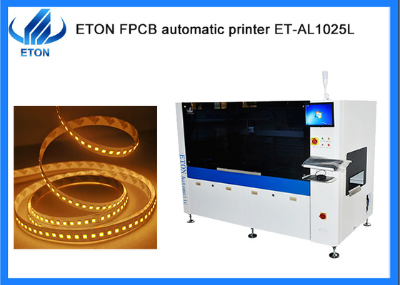 Automatic printer vision alignment system for LED FPCB board printing