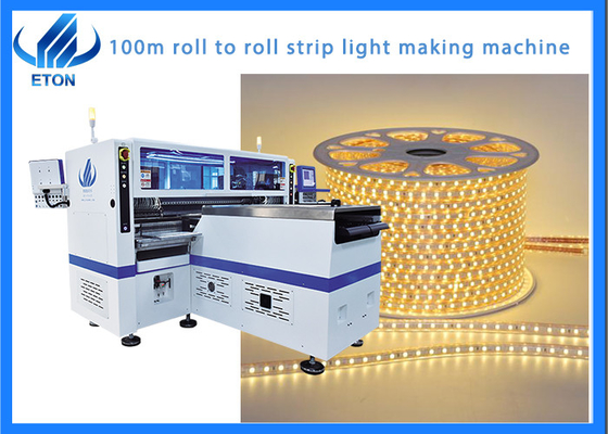 High Speed Professional Pick And Place Machine T9-2S Double Rail 500000CPH For LED Strip