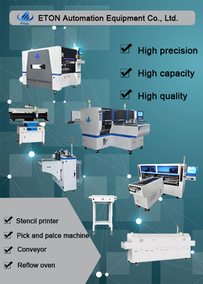 ETON SMT Mounting Machine Double Modular Double Rail For PCB Boards
