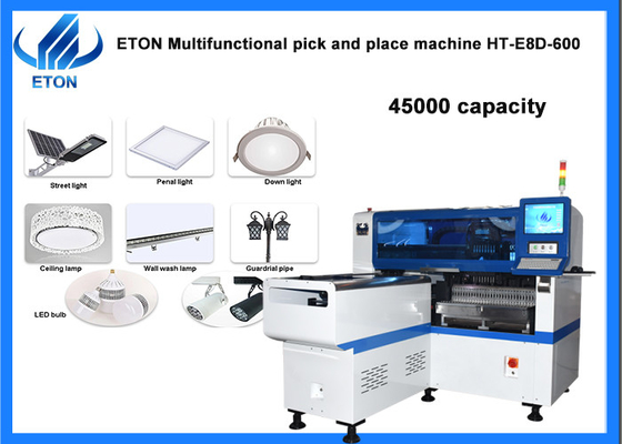 Middle Speed 45000 CPH LED Lighting Making SMT Machine with 28PCS Feeders