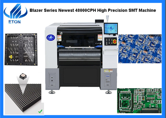 0201 SMT Chip Mounter Machine For LED Lights / Power Driver / Electric Boards