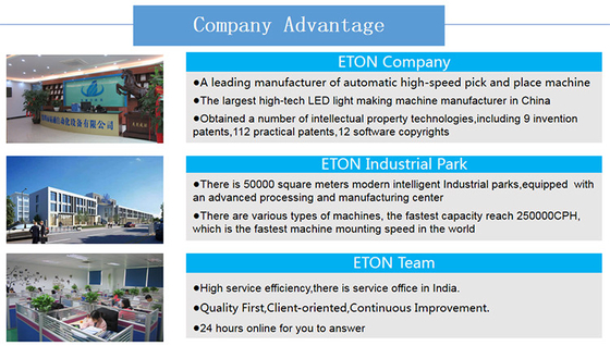 LED making machine High-Speed 6KW 100M Roll-to-Roll Pick & Place Machine