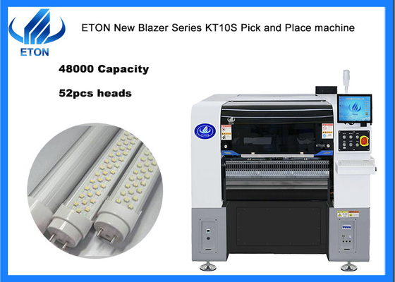 48000 capacity high precision than classic model 10 heads SMT machine