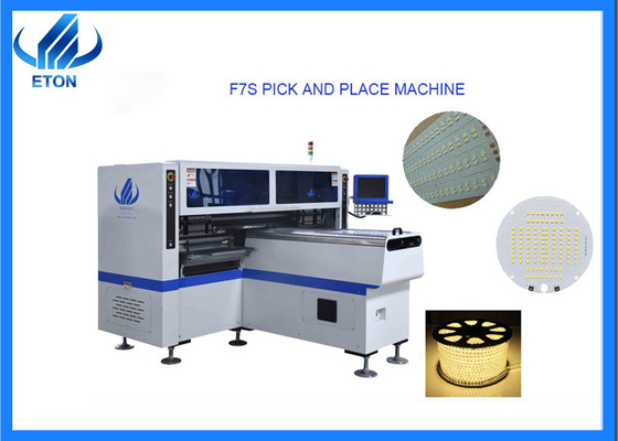 CE LED Light Making Machine Dual Arm 34 Heads Linear Motor SMT Machine