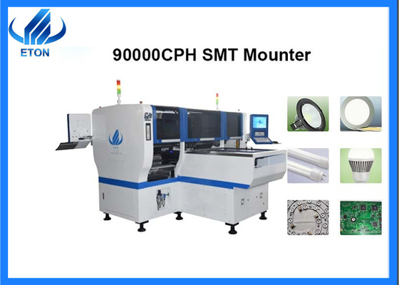 High Precision SMT Mounting Machine 90K CPH For Power Driver & Electric Board