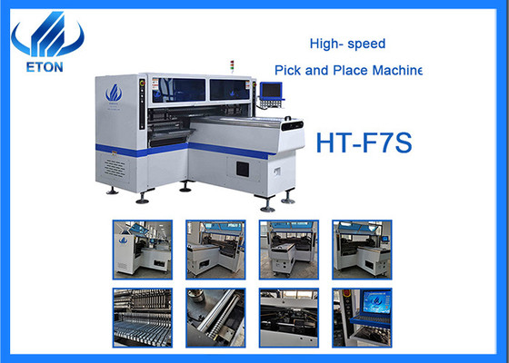 HT-F7S 180000CPH SMT Machine Adjustable Placement Head Group To Take & Mount