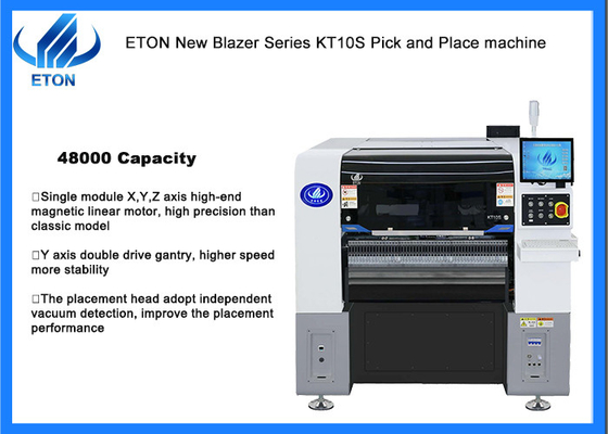 Multifunctional SMT Placement Machine 10 Nozzles 1490*2020*1650mm