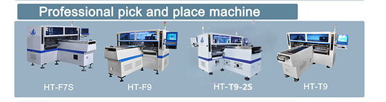 HT-F7S SMT Mounting Machine Windows 7 System Adjustable pressure pneumatic