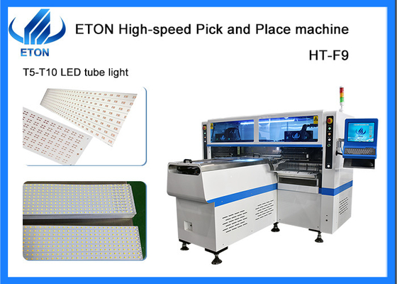 T5 / 18 / 19 / T10 Tube Light ETON SMT Machine High Speed SMT Pick And Place Machine