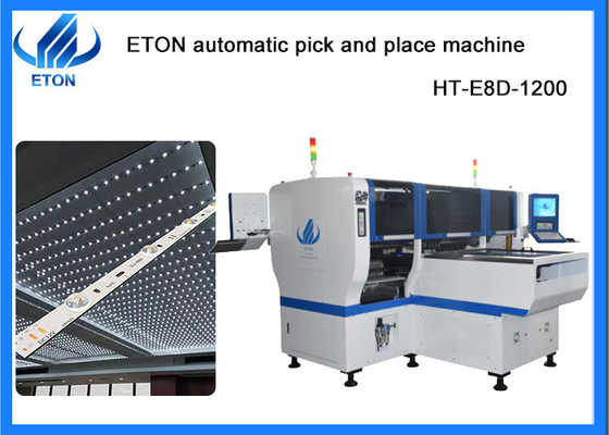 Double Head SMT Pick And Place Machine For LED lights / electrical products