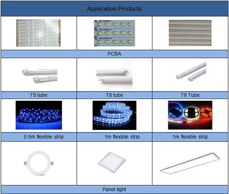 180000 CPH SMT Pick And Place Machine For LED Strip Tube Panel Light