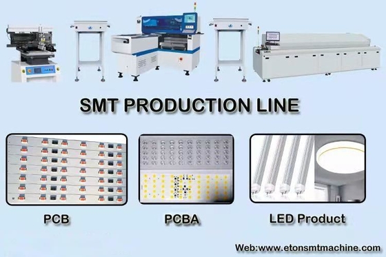 HT-E8S-1200 SMT Mounting Machine: 0.5-5mm PCB, 45000CPH, Vision+Mark Correction