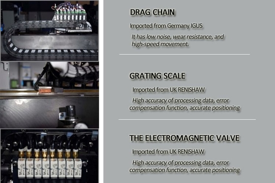 HT-E8S-1200 SMT Mounting Machine: 0.5-5mm PCB, 45000CPH, Vision+Mark Correction