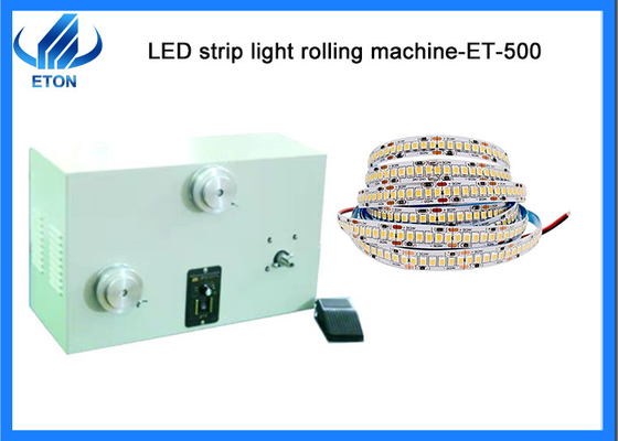 High Efficiency No Waterproof LED Strip Light Rolling Machine 220V 50-60HZ ET-500