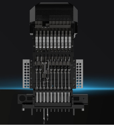 LED Lens 10 Heads Pick Place Machine Magnetic Motor Driving Surface Mount Machine