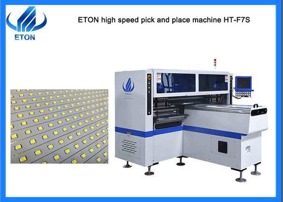 Max 1.2m PCB SMT Pick And Place Machine Dual Module 68 PCS Feeder