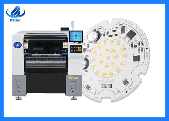 Full Automatic SMT Machine 52 Feeder Station Pick And Place Machine In Led