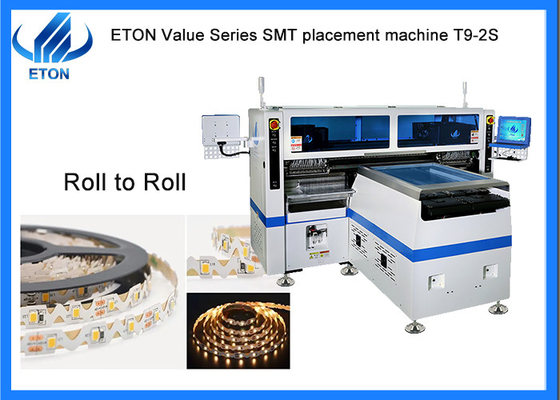 CE Standard LED Strip Super Speed SMT Pick And Place Machine With 9.6 KW Power Consumption