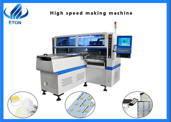 250000CPH Led Chip Mounting Machine 68 Feeders SMT Placement Machine