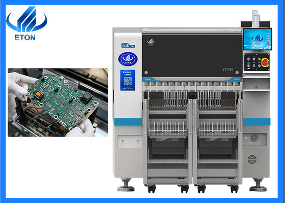 Driver Baord Mounting SMT Pick And Place Machine 20 Heads Free Upgrade Software