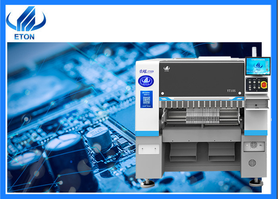 Motherboard Mounting Machine With 12 Nozzle XYZ With Magnetic Linear Motor