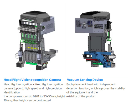 104 Station SMT Pick and Place Machine for High Speed LED Display Driver Board Assembly