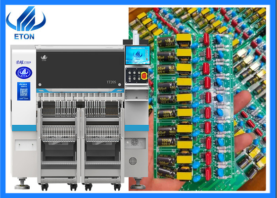 led chip mount smt pick and place machine dual-arm led light assembly machine