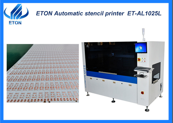 SMT 100m LED Strip Light Stencil Solder Paste Printing Machine with PC Control