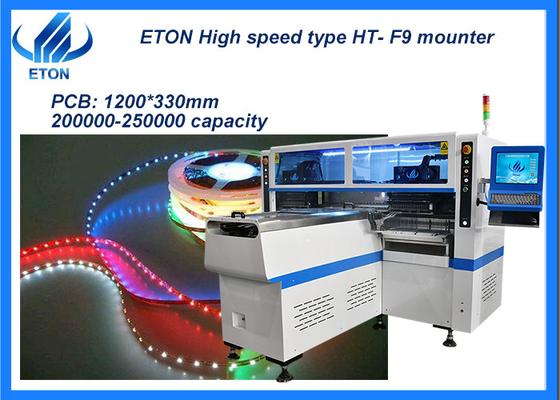 250000 Capacity 1.2m LED Tube Strip Light Making Machine SMT Pick And Place Machine