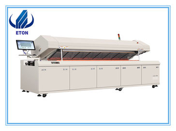 PCB equipment hot wind SMT Reflow Oven , reflow oven machine with 8 heating zone