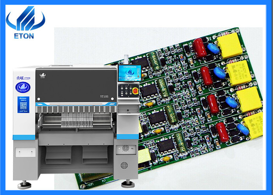Mid-speed SMT Pick And Place Machine , SMT Electric Board Making Machine 48000CPH