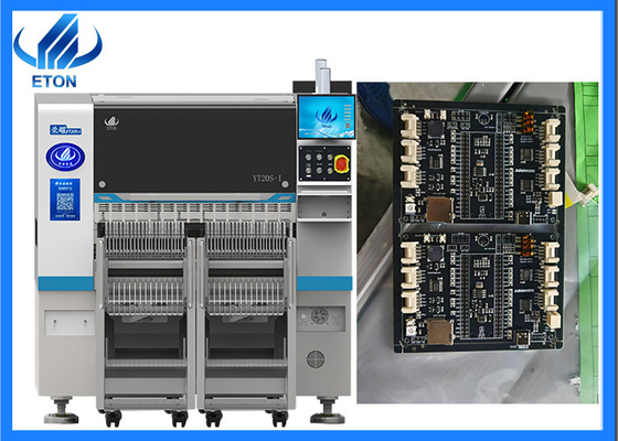 Customizable Speed SMT Pick and Place Machine 20 Spindles Dual Gantry Modular IC Tray Compatible