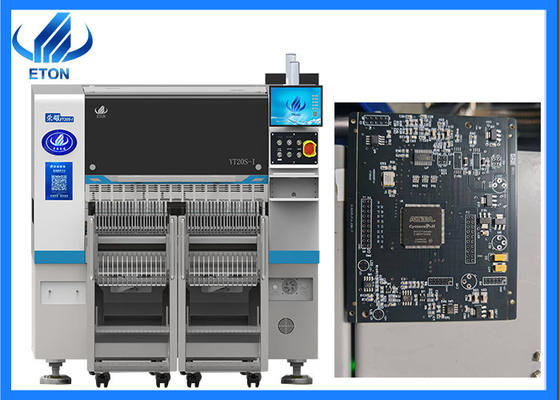 500×300mm PCB SMT Machine 20 Heads Flexible Wiring Advanced Placement Modes for Speed Production