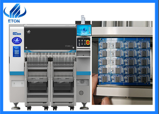 Dual Gantry SMT Pick and Place Machine 20 Spindles ANC Support and Optional IC Tray