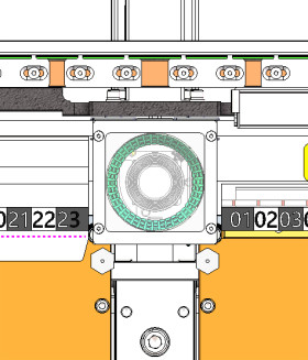 10 Spindle Automated SMT Equipment for High Accuracy Power Board and Solar PCB Mounting
