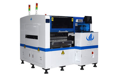 8kw LED PCB Assembly Machine , HT-E5D High Speed Pick And Place Machine 380AC 50HZ