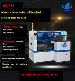 Advanced double module multi-functional high speed  pick and place machine  In SMT production line , smt mounter for PCB