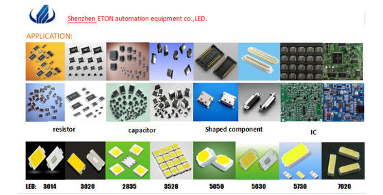 5mm PCB 8 nozzles 40000CPH Pick And Place Machine